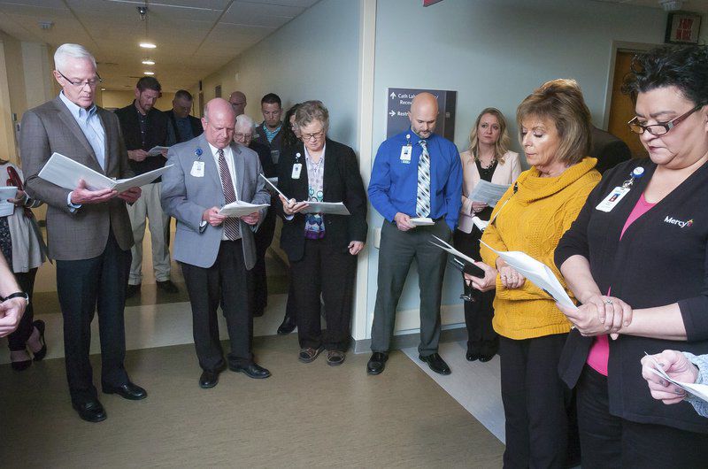 Mercy hosts 3D mammogram blessing ceremony